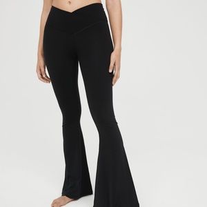 OFFLINE By Aerie Real Me High Waisted Crossover Flare Legging